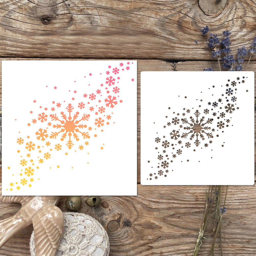 Snowflake stencil