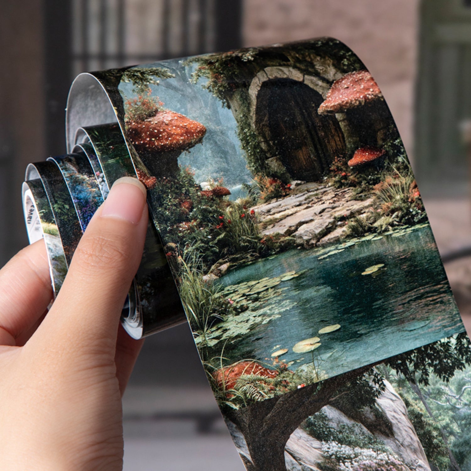 1126 Afternoon in the countryside Washi Tape -8cm*2m