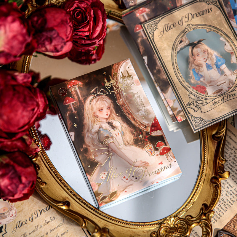 0325 Alice in Wonderland Postcard -30Pcs each pack