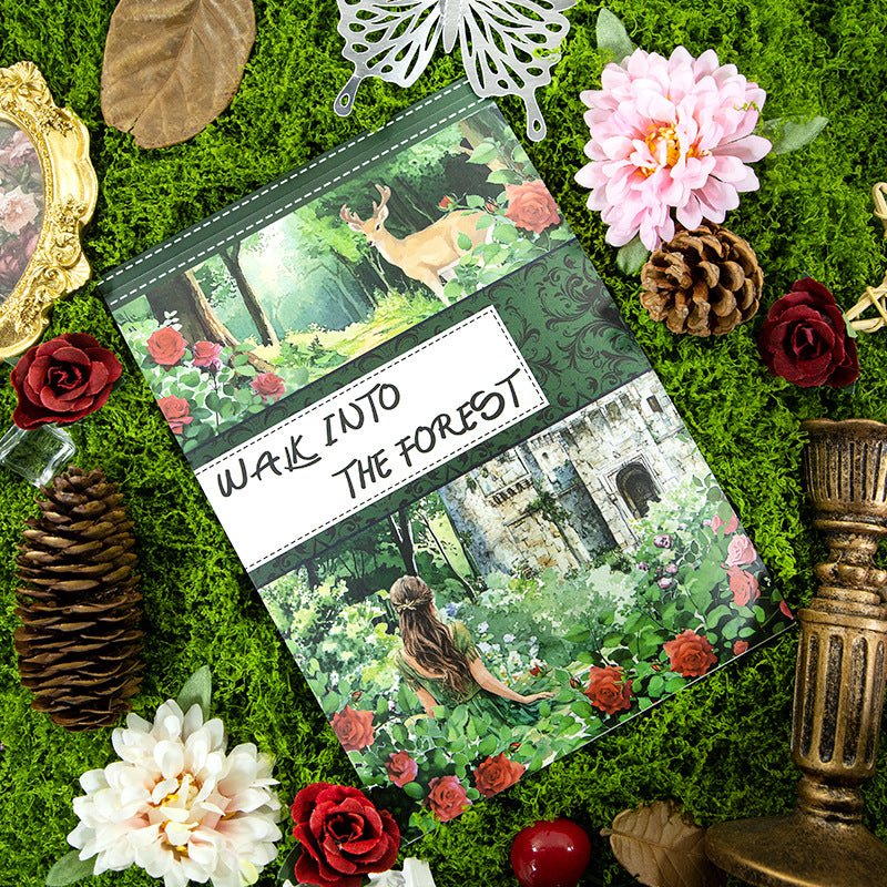 S-559- Walk into the forest Sticker Book -20Pcs each pack