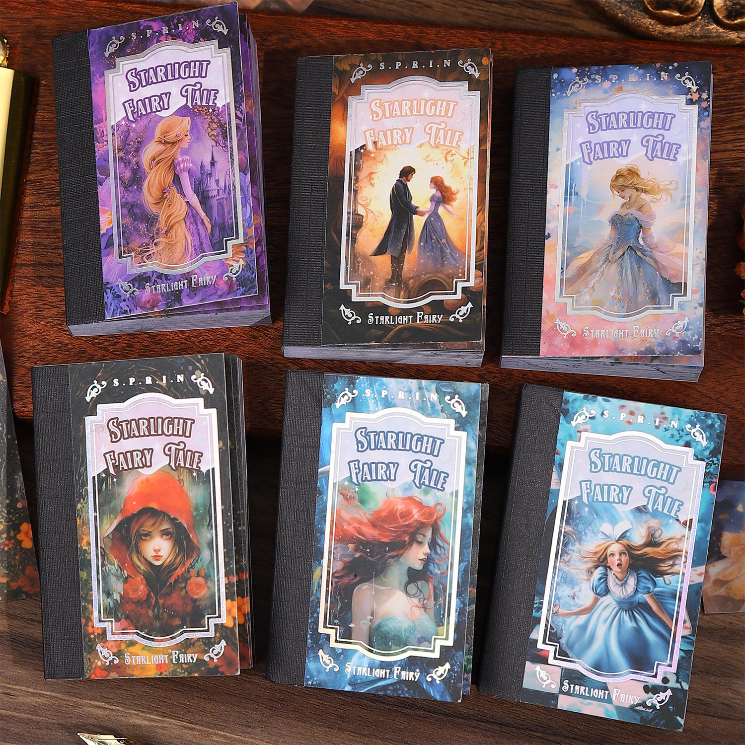 0422 Starlight fairy tale Series Sticker -50Pcs each pack