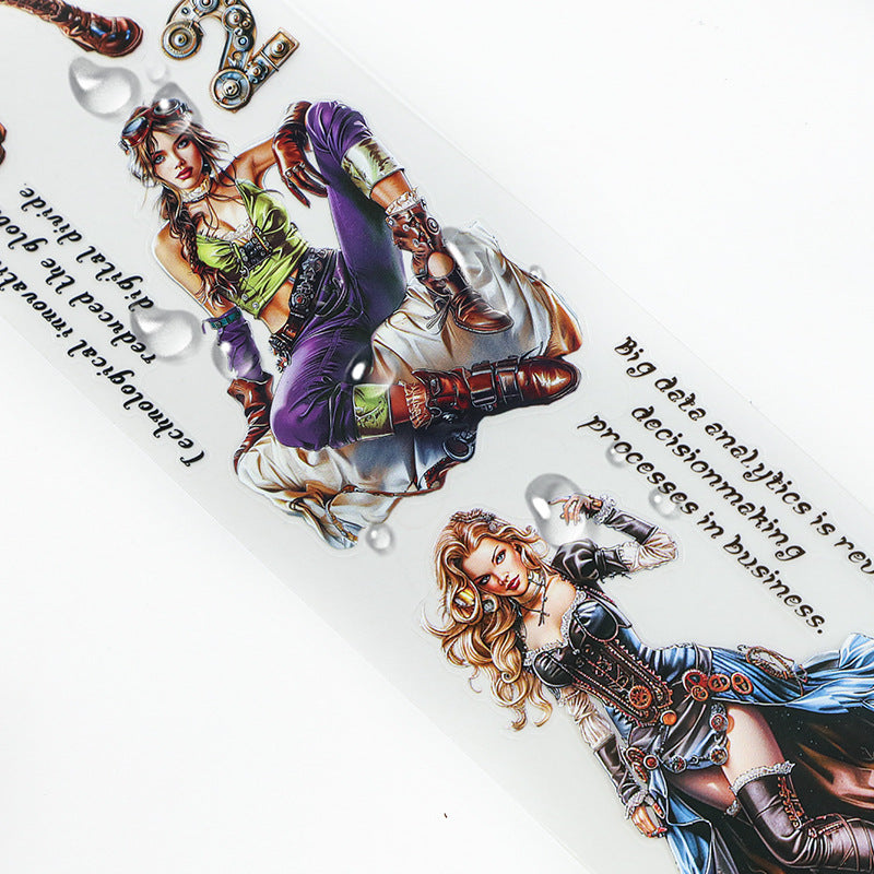 T-131- Steampunk Tape Set *pre-cut