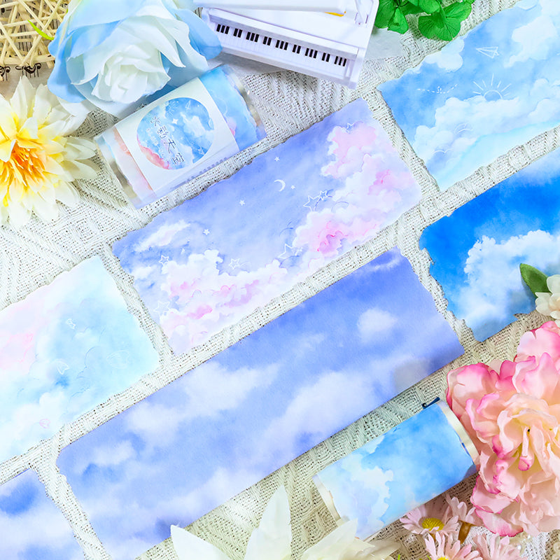 Watercolor Sky Tape -7cm*2m