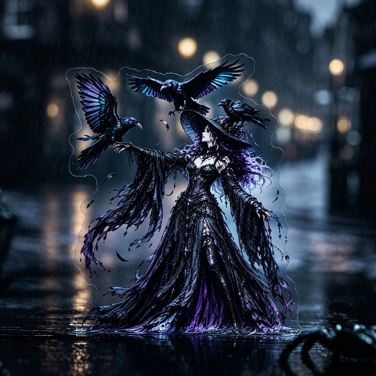 Dance With The Darkness PET Stickers -10Pcs each pack