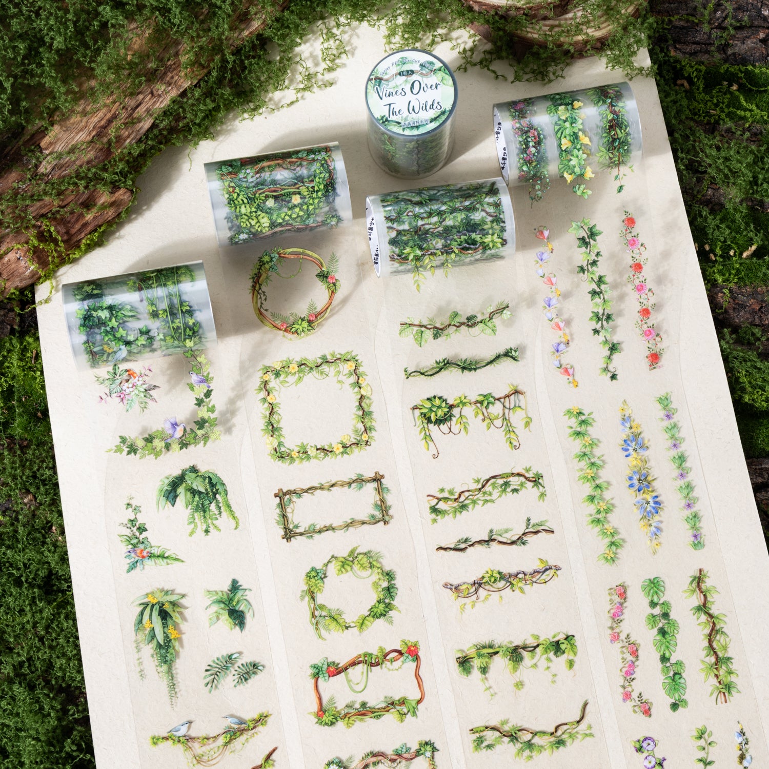 Vines Over The Wilds PET Tape (6cm x 2m)