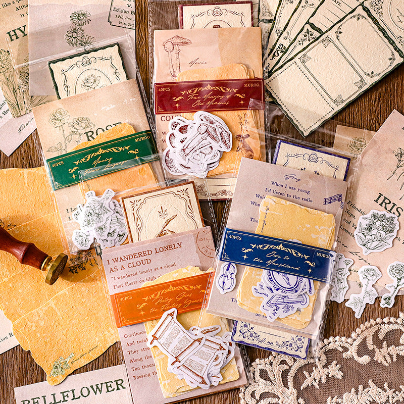 0506 See Dawn Again Series paper -40Pcs each pack