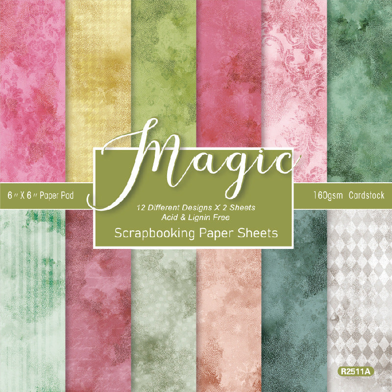 Magic Background Paper -24Pcs each pack