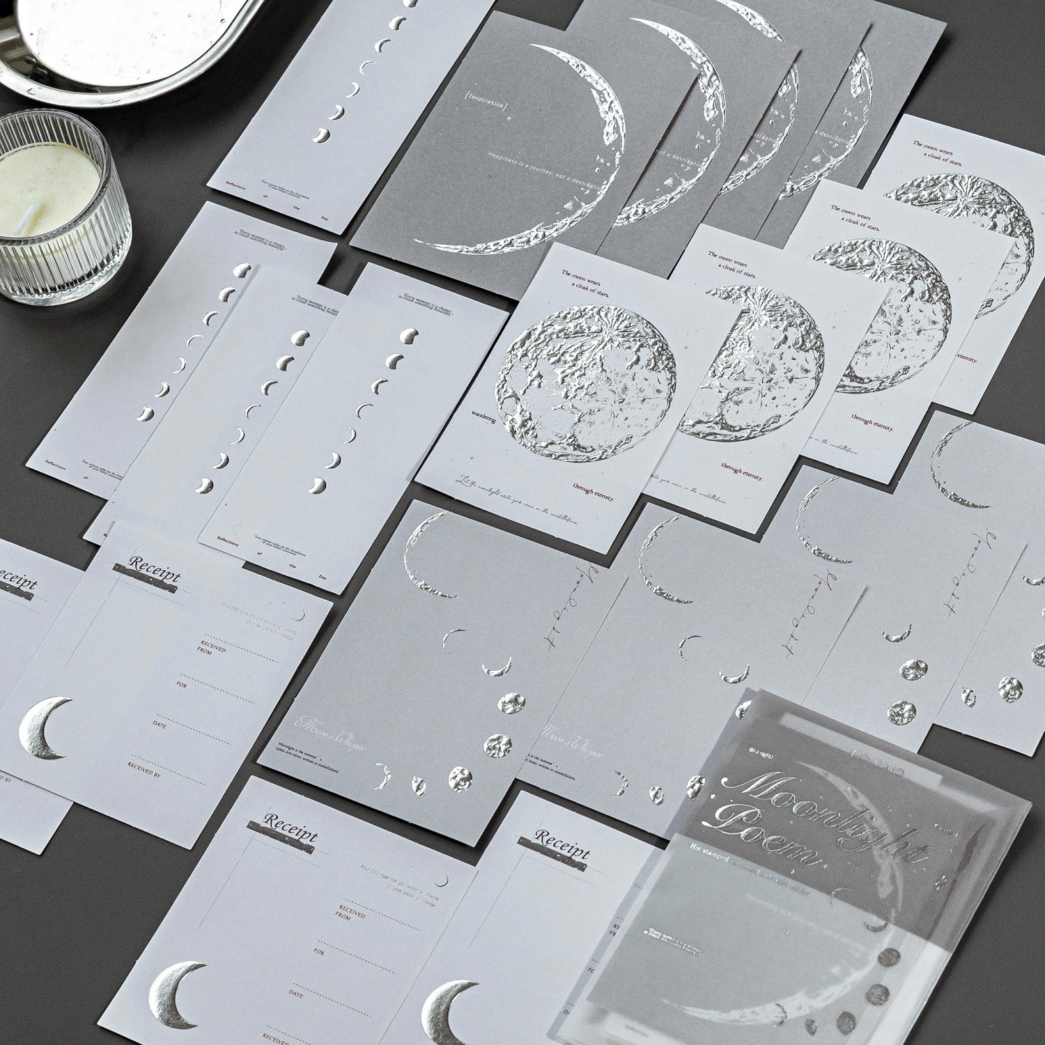 0710 Embossed Notes paper -20Pcs each pack