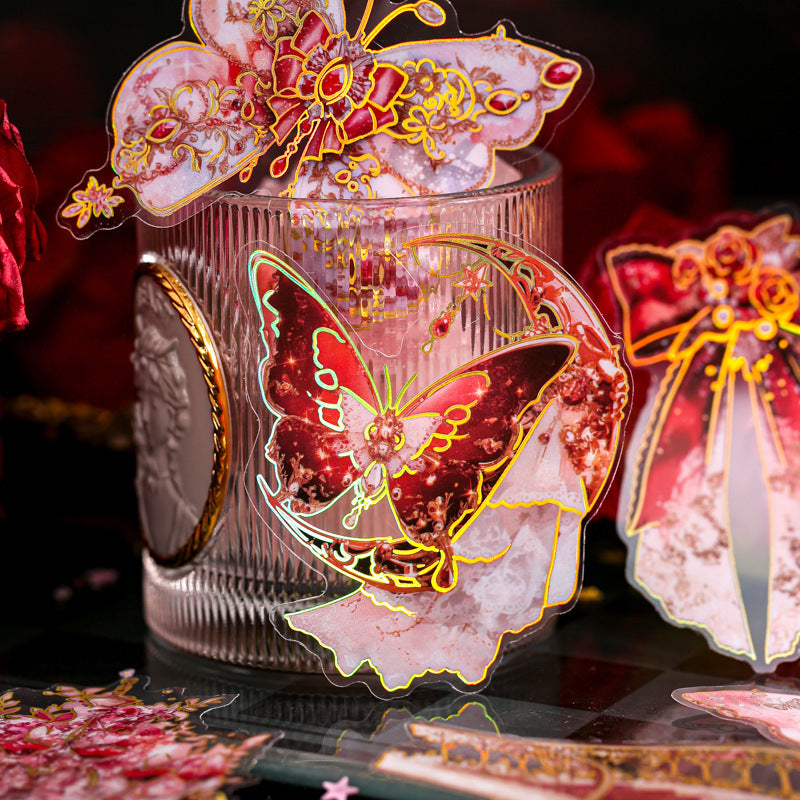 0422 Brilliant Romance Series Sticker -10Pcs each pack