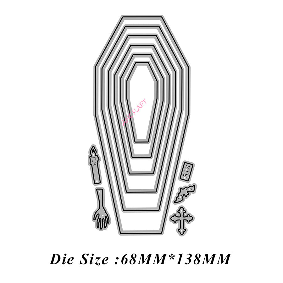 0903 Coffin metal cutting dies cut