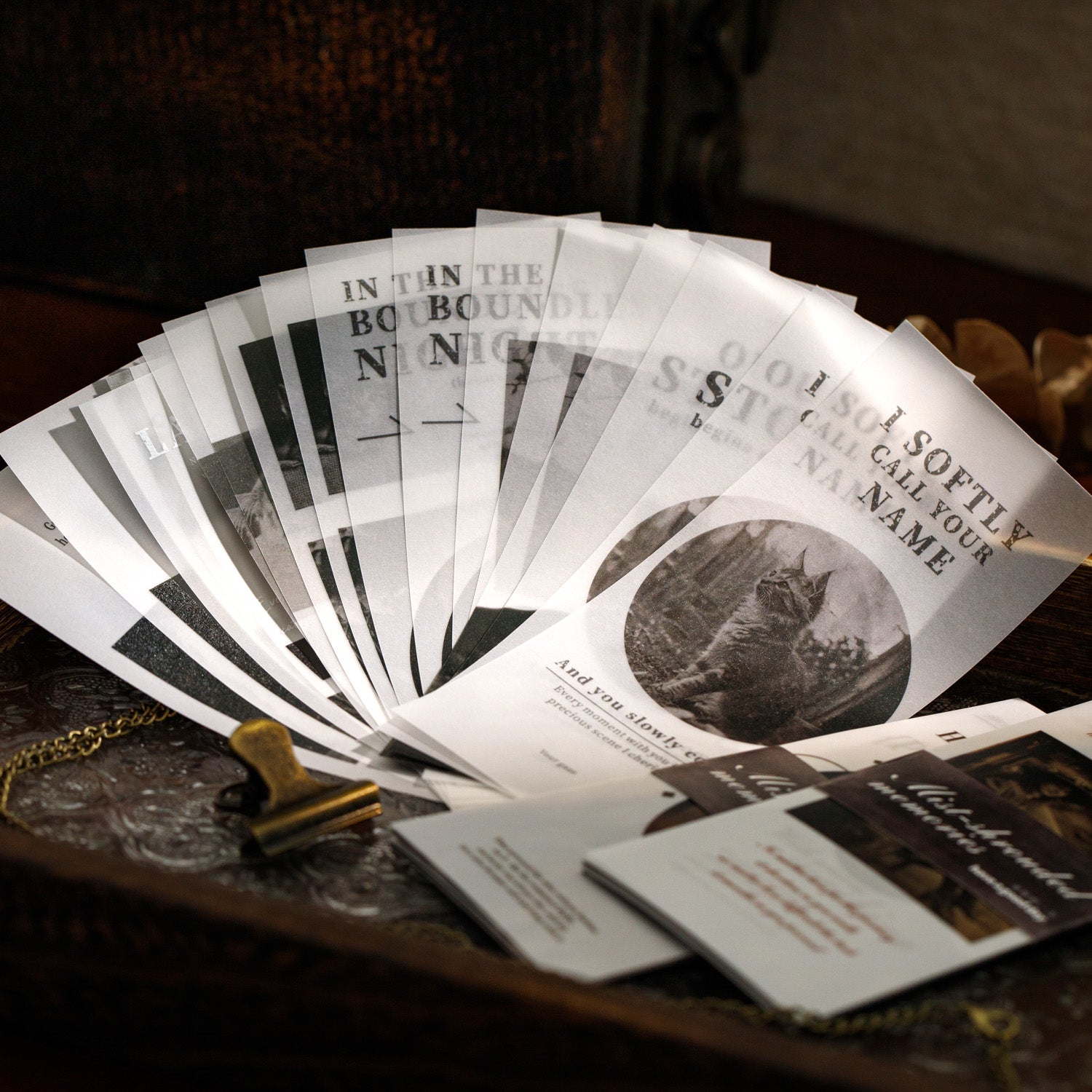 Vintage vellum paper -20Pcs each pack