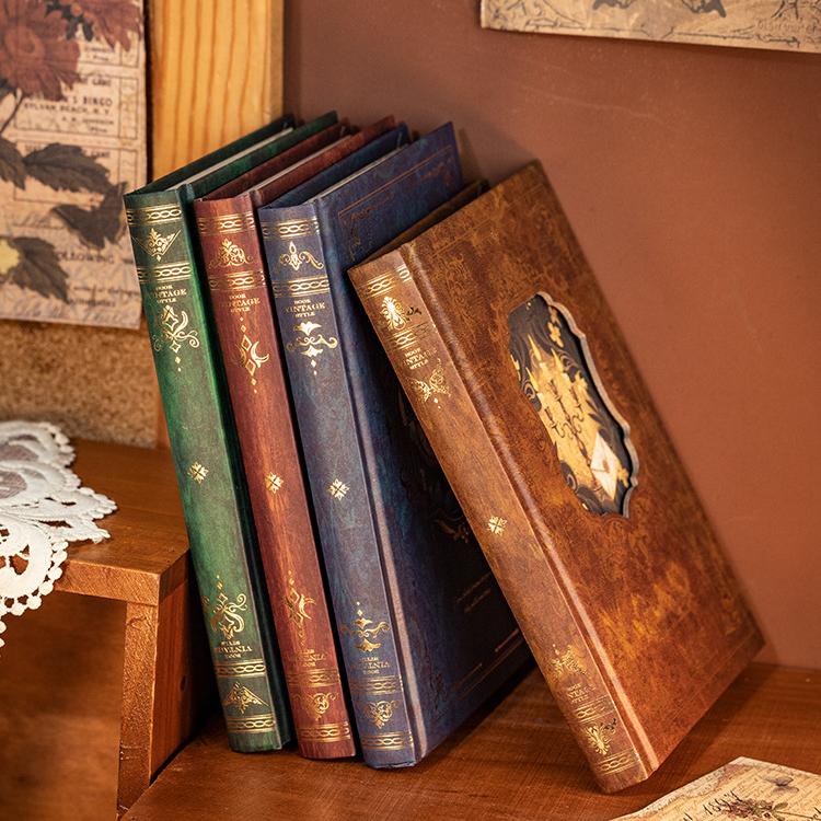 1028 Magic Notebook with Vintage Pattern Inner Page