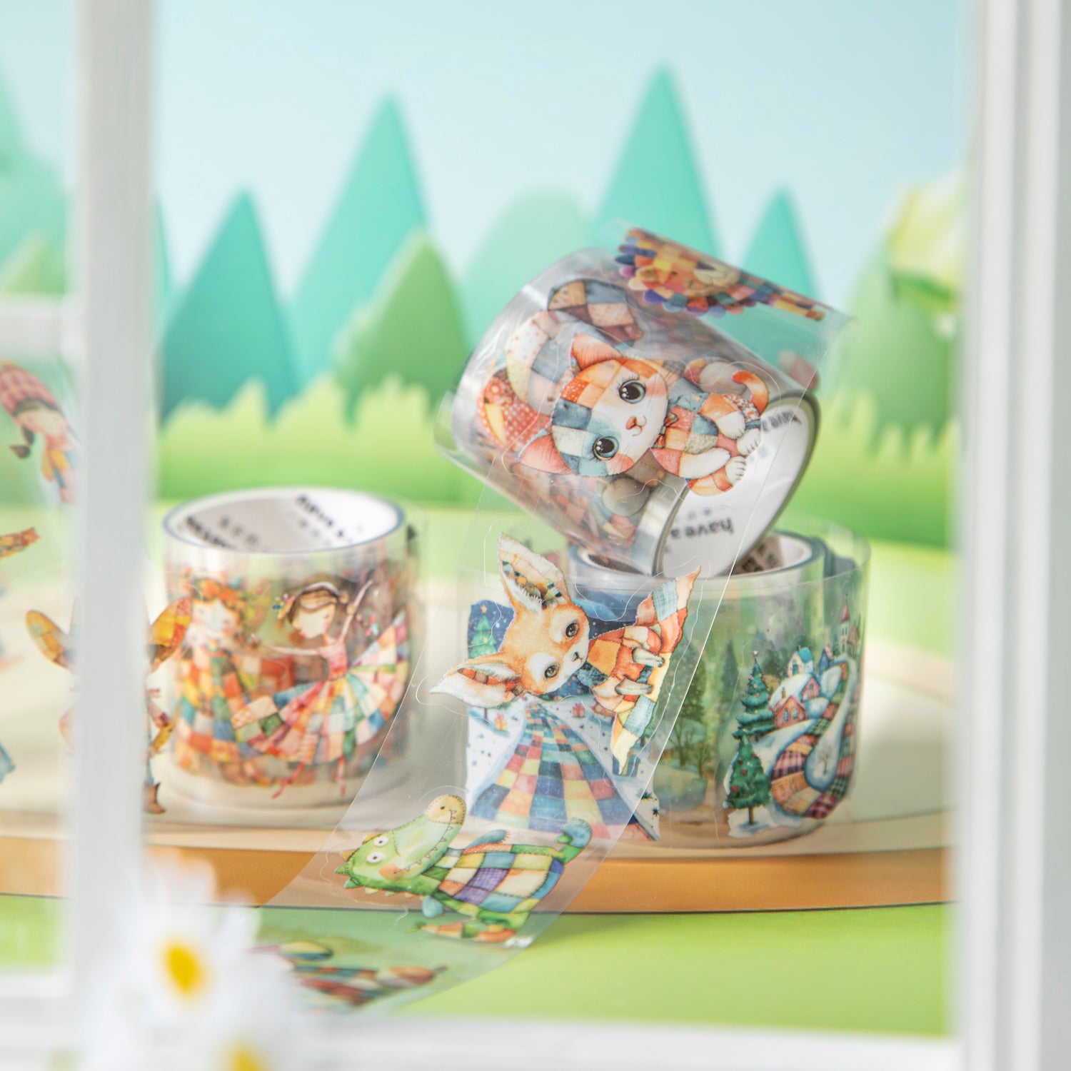 0723 Splicing time PET tape *pre-cut -4CM*2M