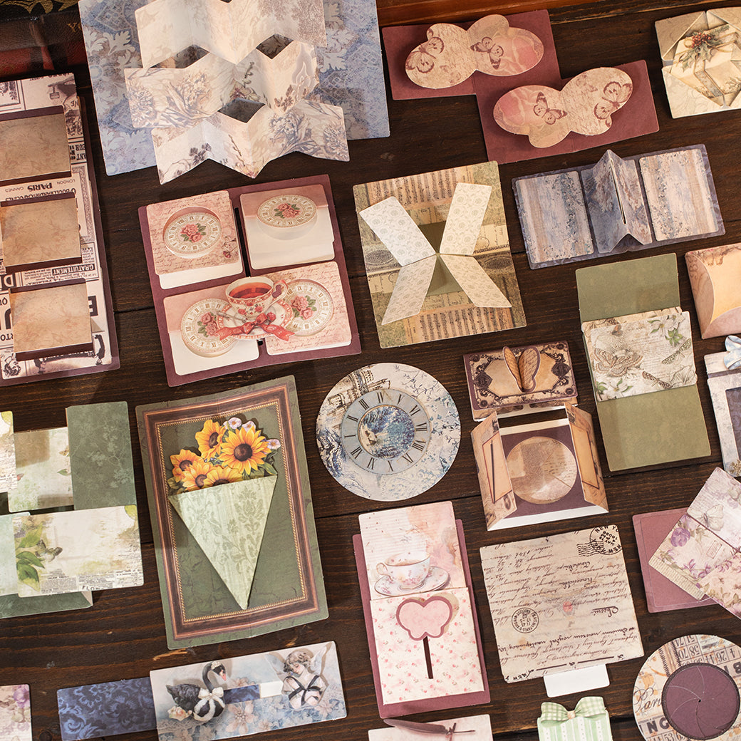 0722 Time Letterhead Solid Mixed pack -40Pcs each pack