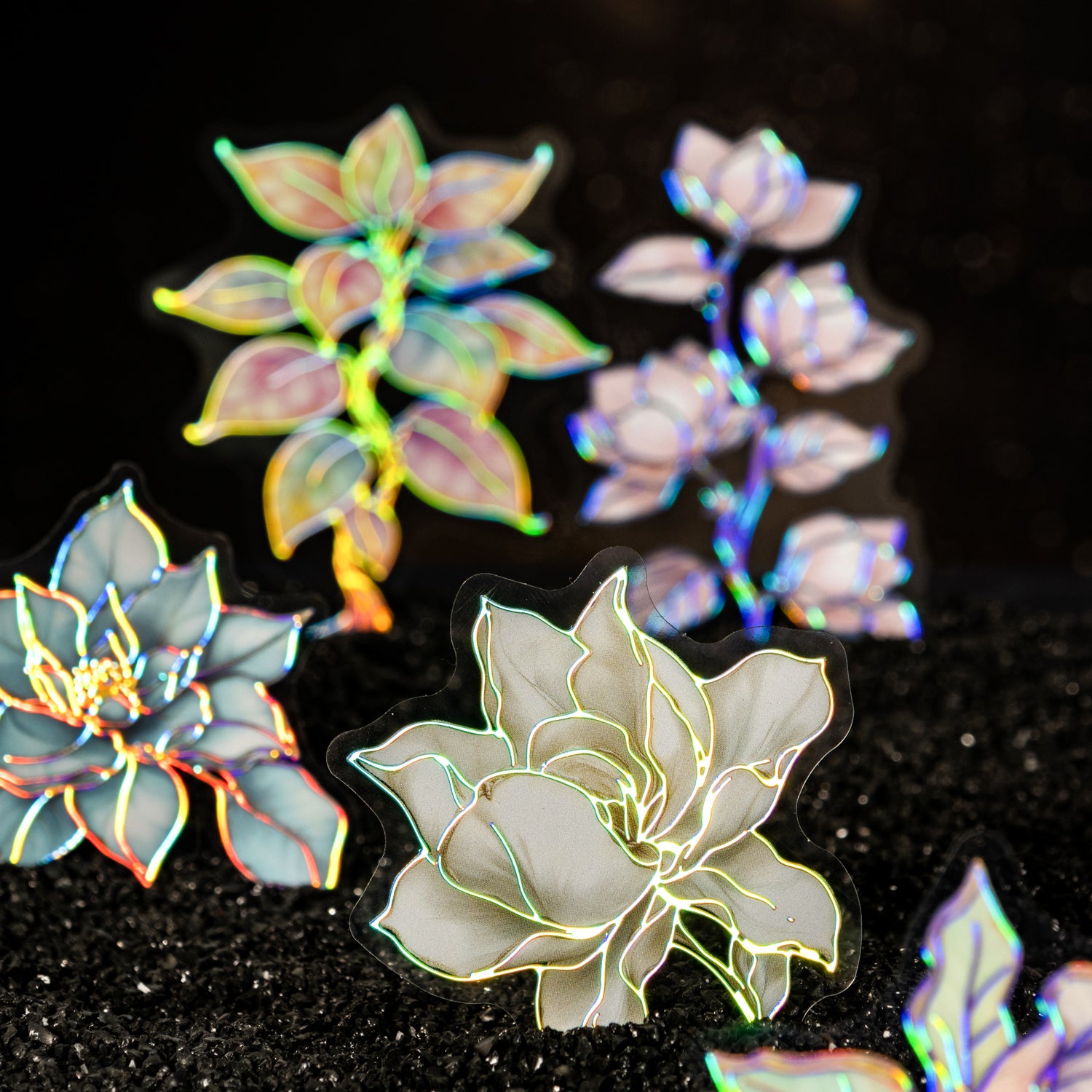 0809 Flowers Sticker -20Pcs each pack