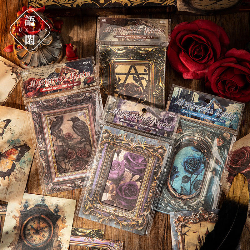 0402 Mysterious reoim Series Paper -20Pcs each pack