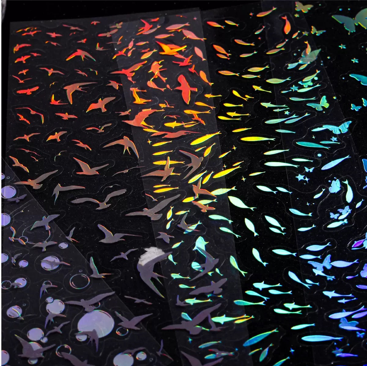 0603 Small decorations precut PET sticker -2Pcs each pack