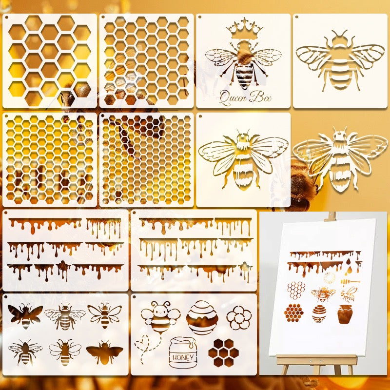 0515 Bee Stencil