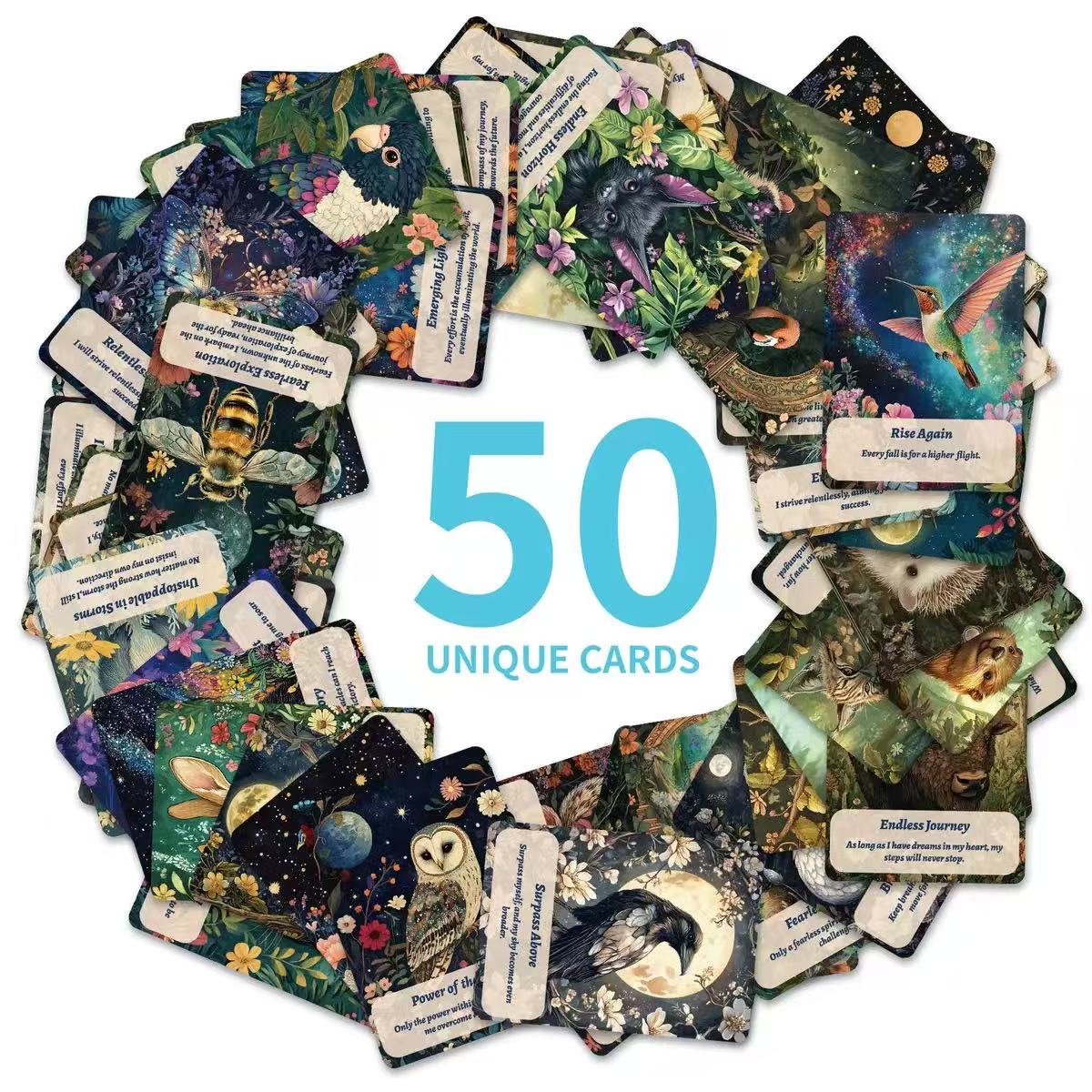 0607 Animal ATC card 50pcs