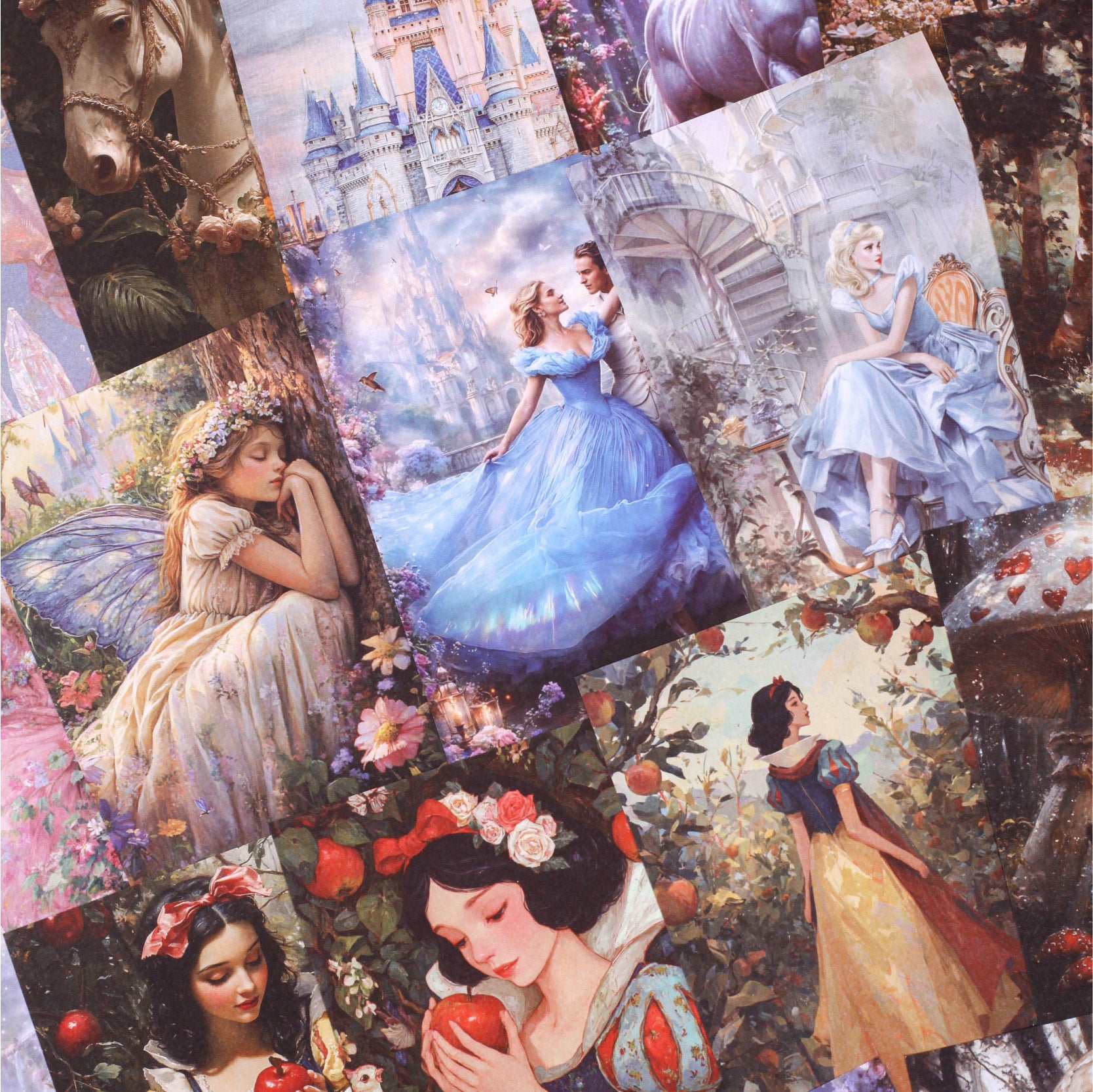 Fairy tales paper -32Pcs each pack