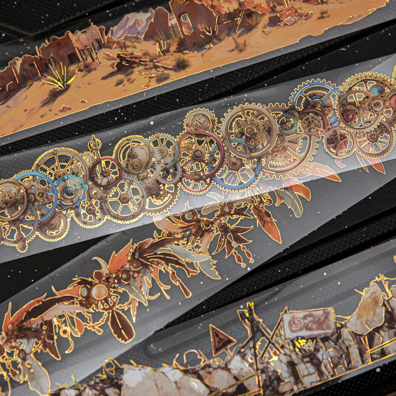 0803 Doomsday ruins PET tape -5cm*2M