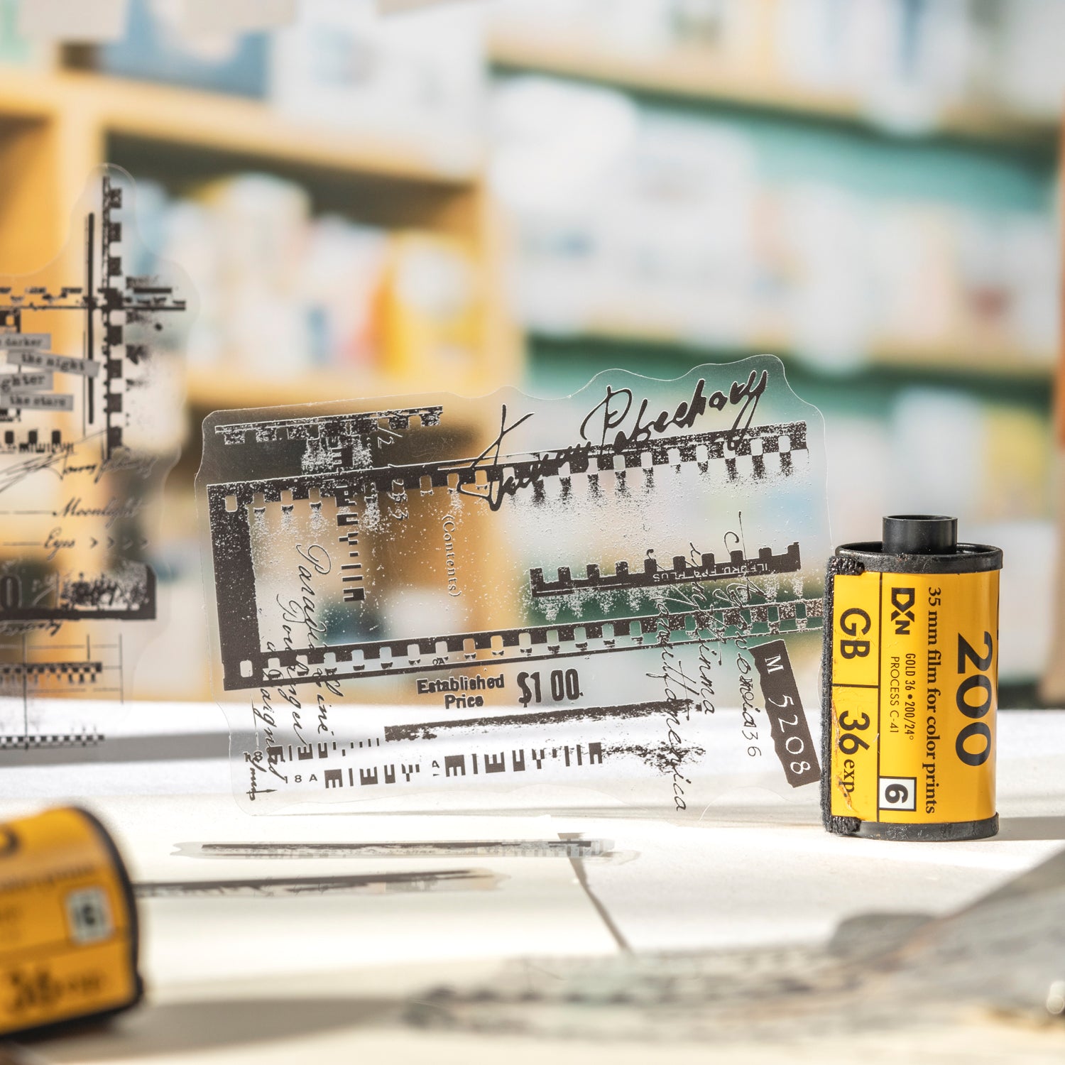 0602 Trace PET sticker -20Pcs each pack