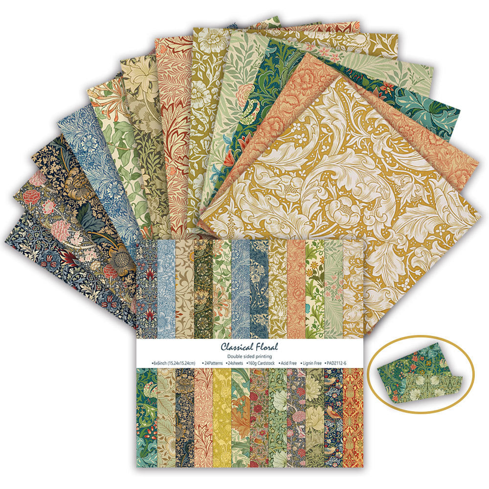 Paper pad fanned