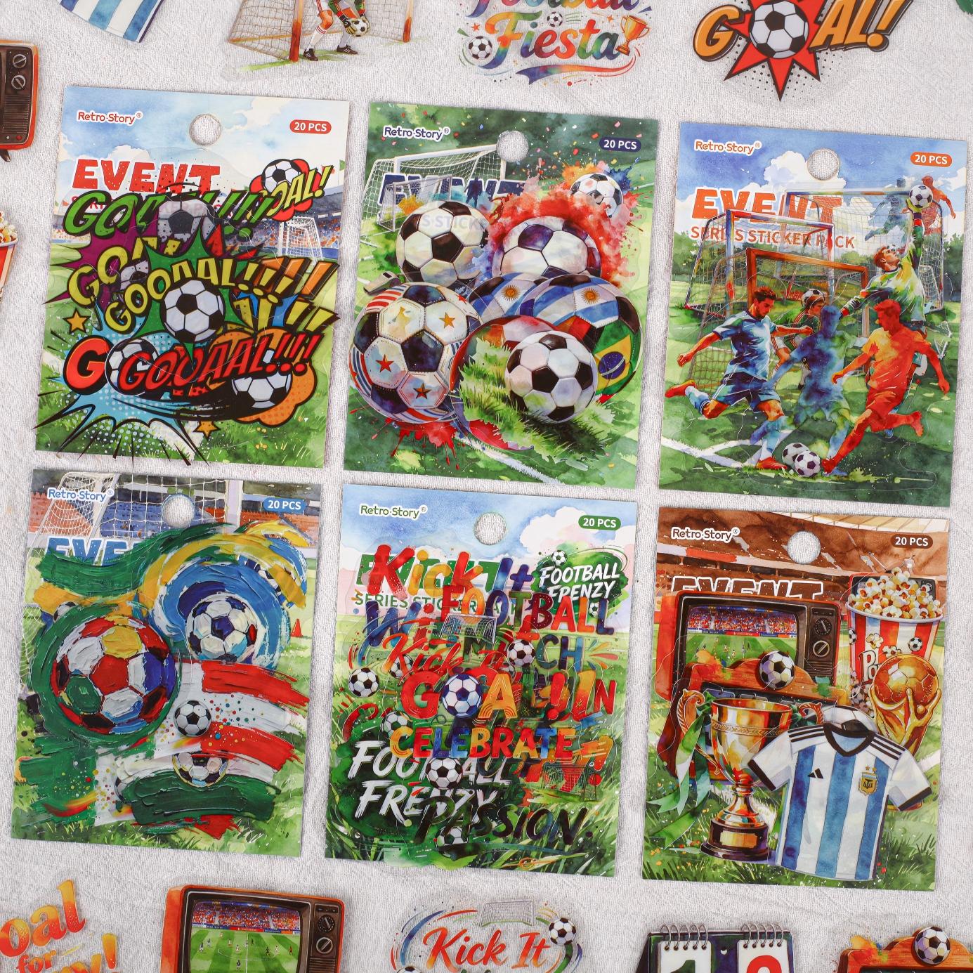 Competitions PET Sticker -20Pcs each pack
