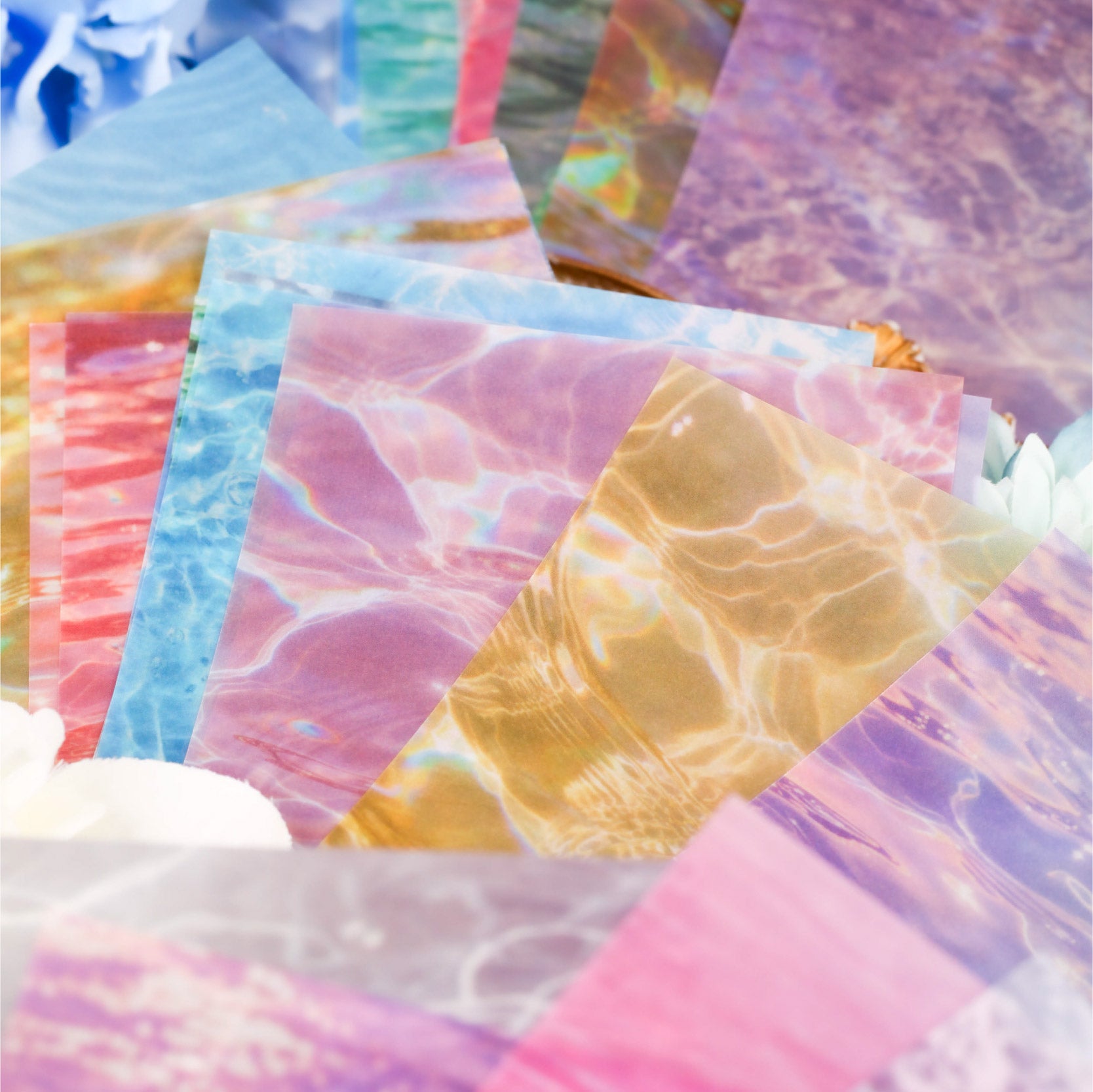 Shattered Light Vellum Paper -16Pcs each pack