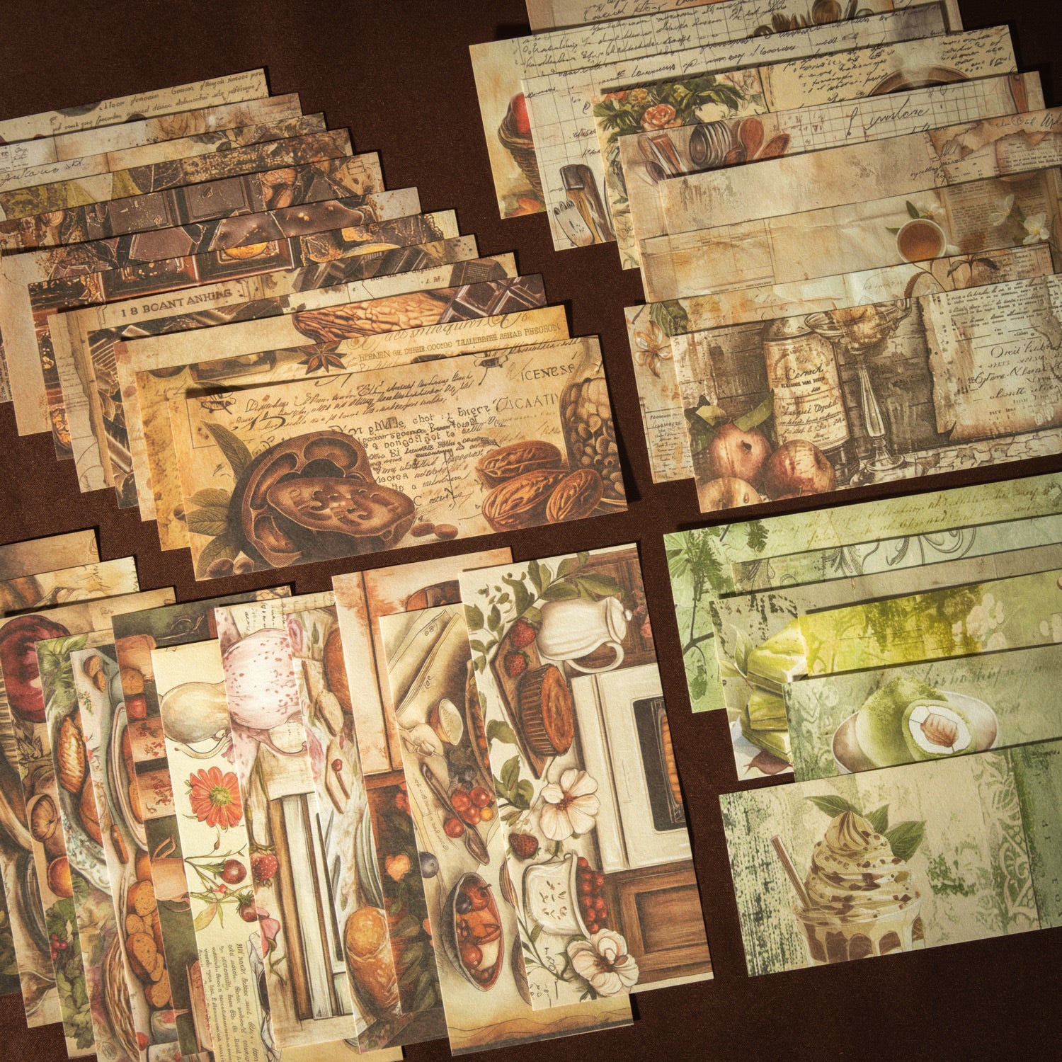 0329 Silky Chocolate Box Series Paper -50Pcs each pack