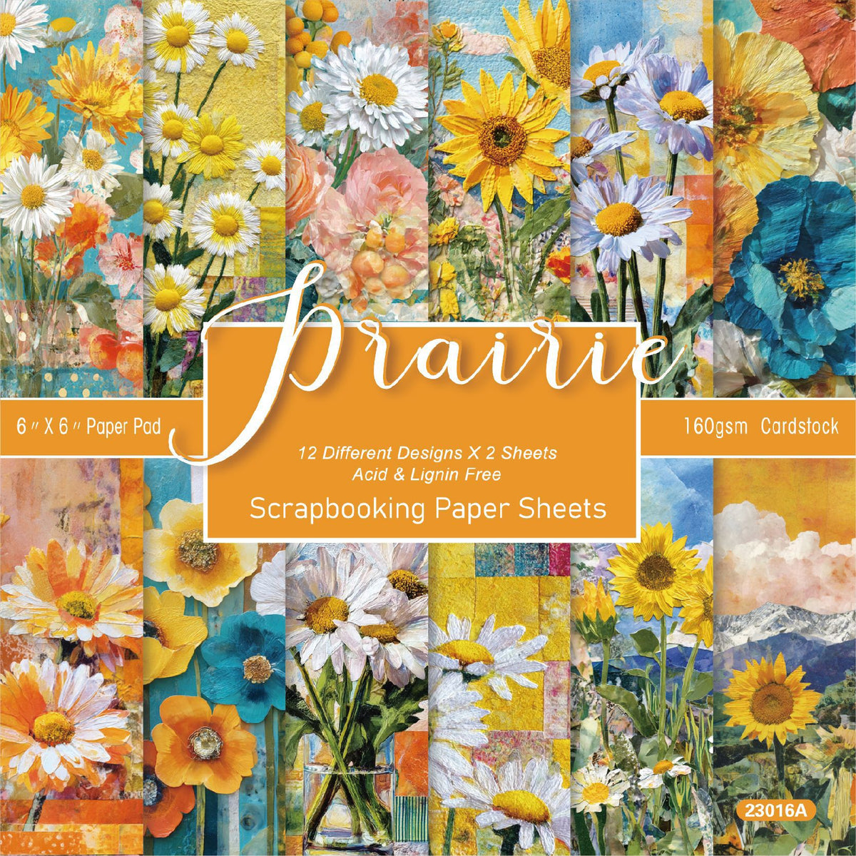 Prairie Background Paper -24Pcs each pack
