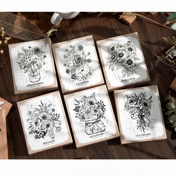 0101 Forest Story Wooden Large Size Stamp 9CM*11CM