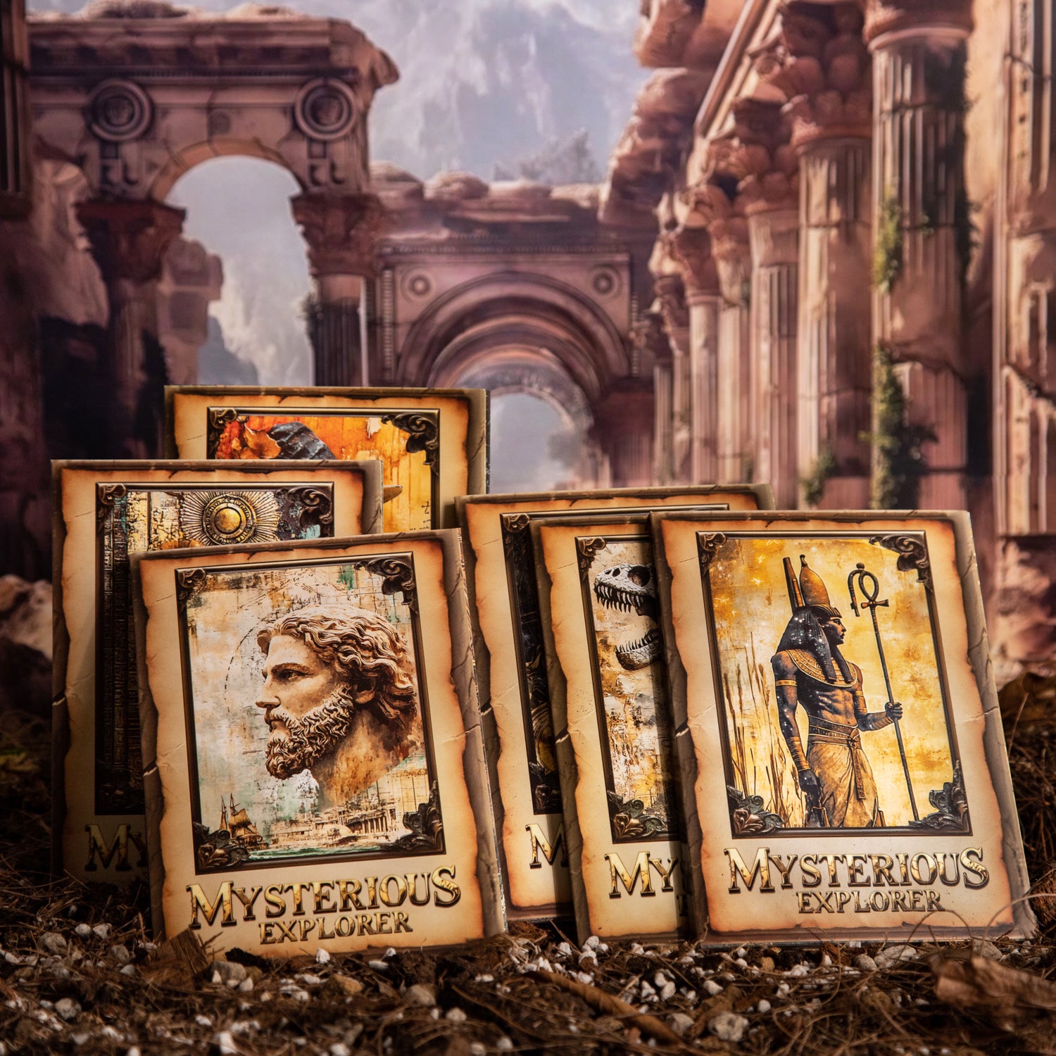 0807 Mysterious adventure Paper -30Pcs each pack