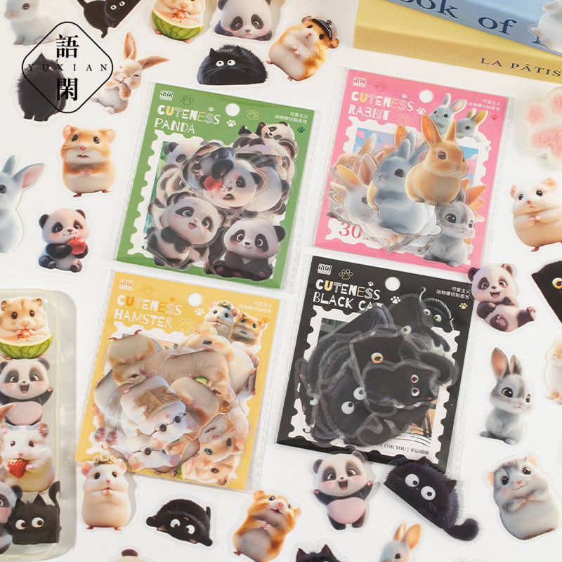 0313 Cuteism Series Sticker -30Pcs each pack