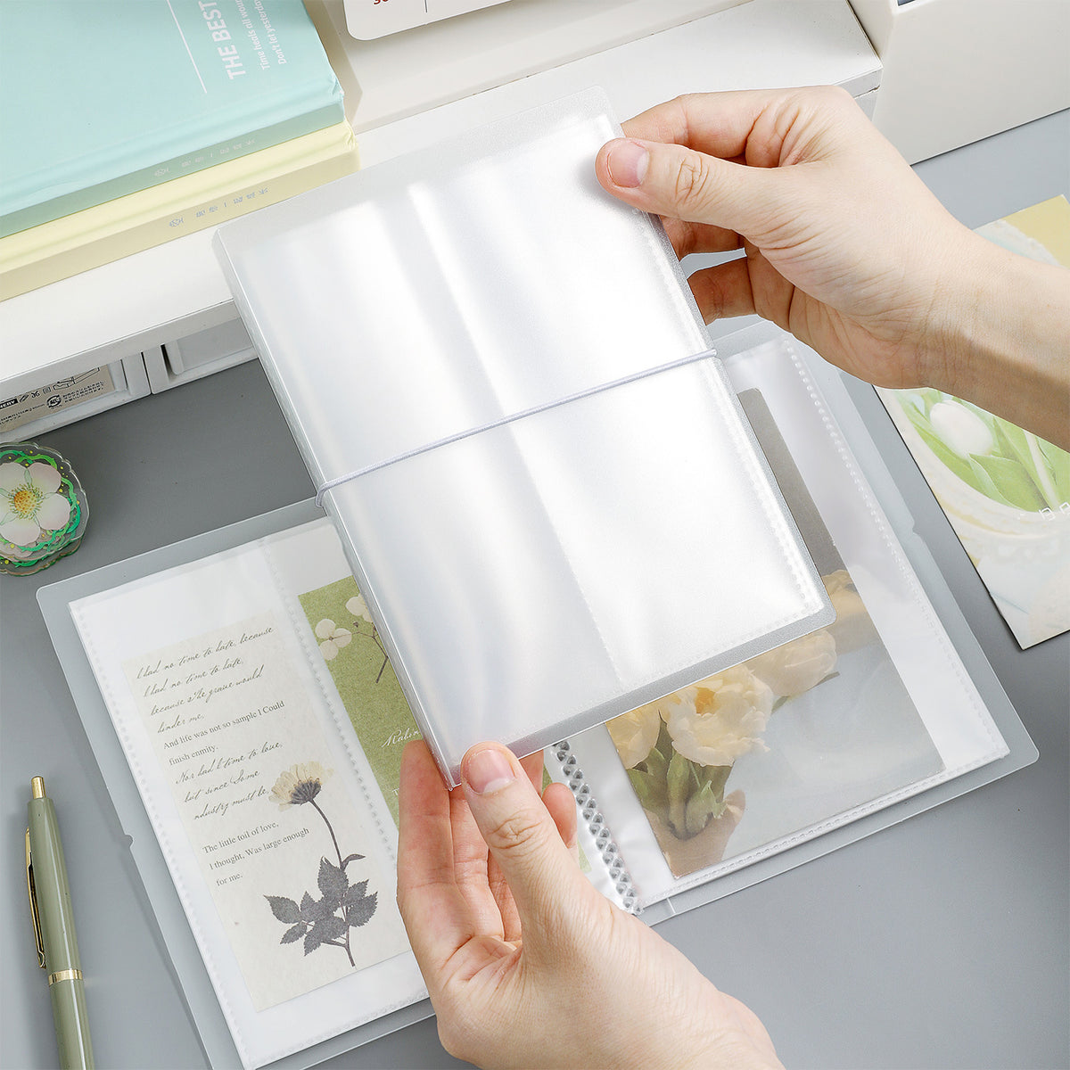 Dual slot Storage Album 20 inner pages