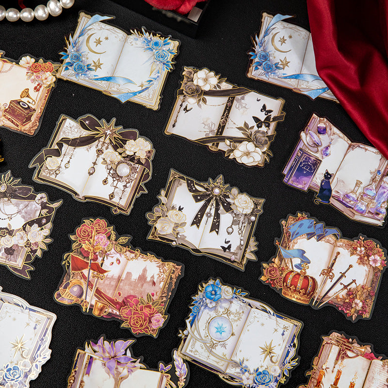 0425 Paper Dream Cloud Book Sticker -6Pcs each pack