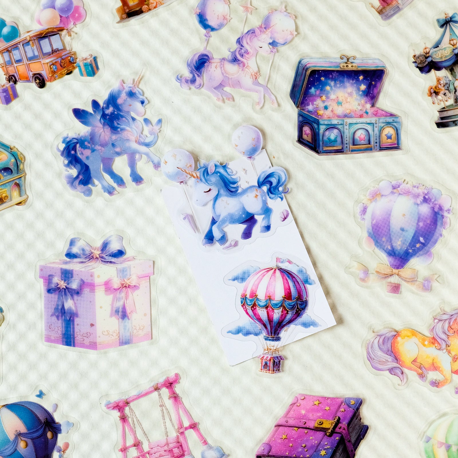 56 Amusement park PET Sticker