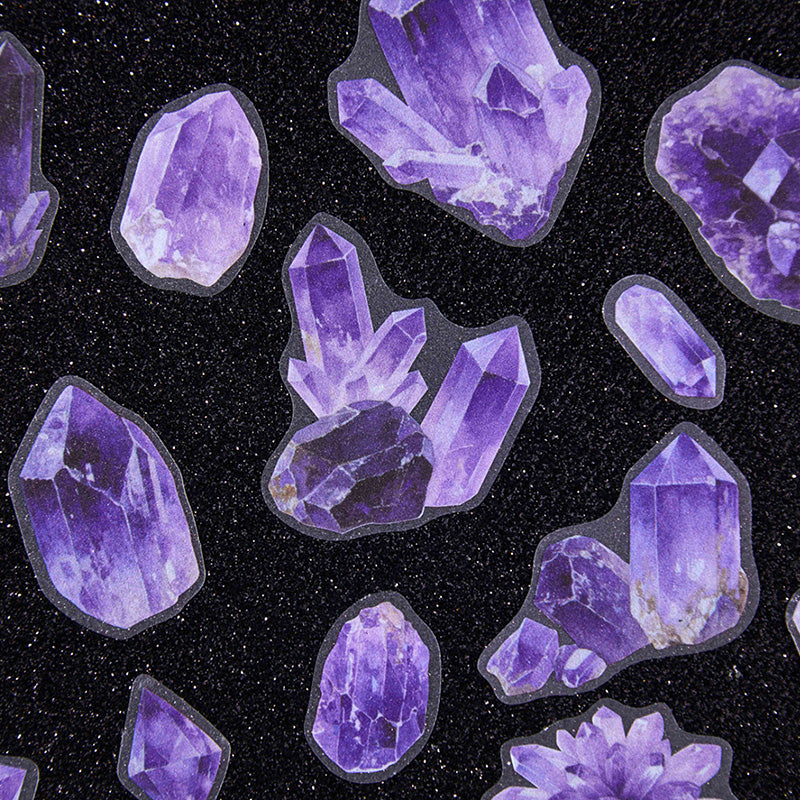 0808 Crystal stone PET Sticker -20Pcs each pack