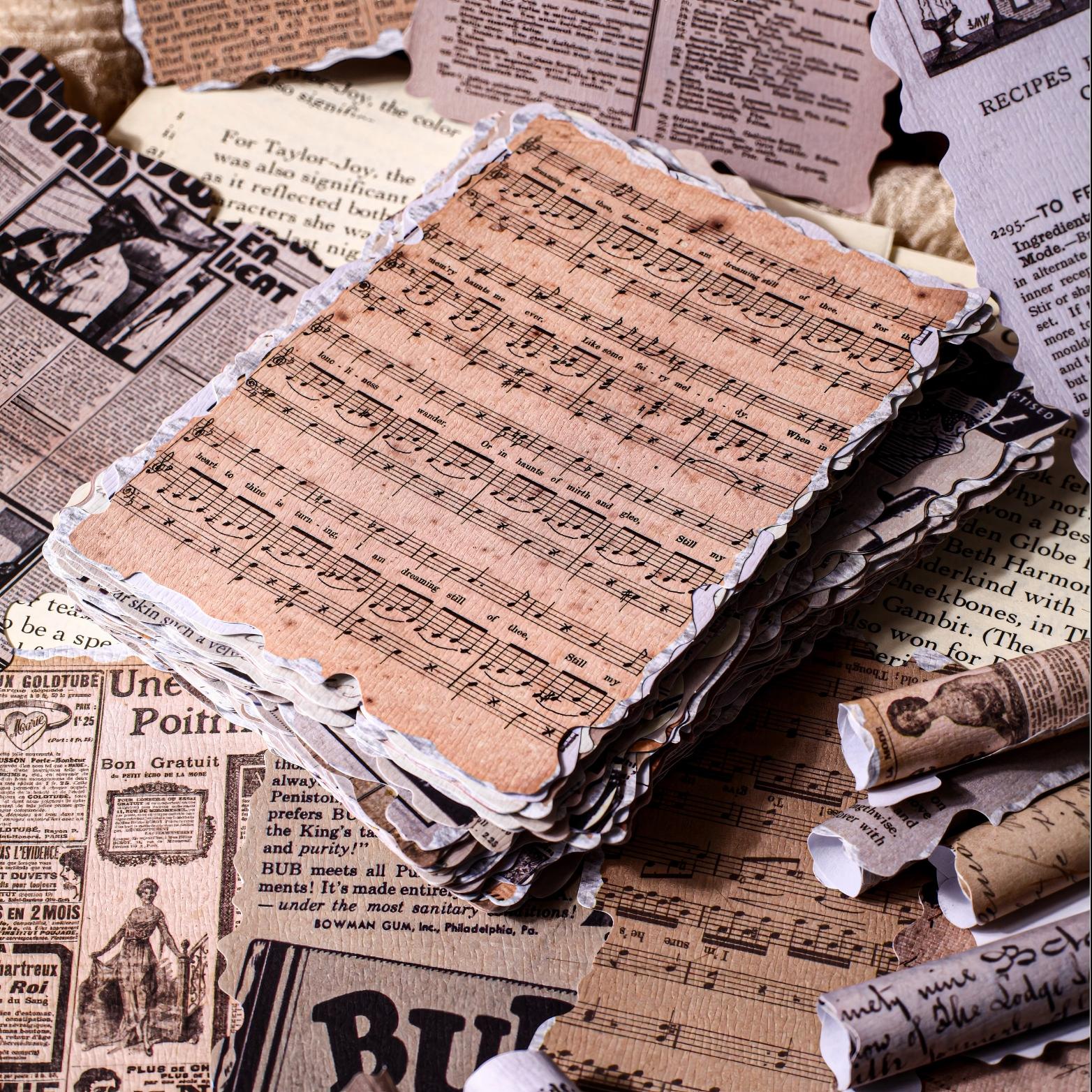 0728 Vintage paper -32Pcs each pack