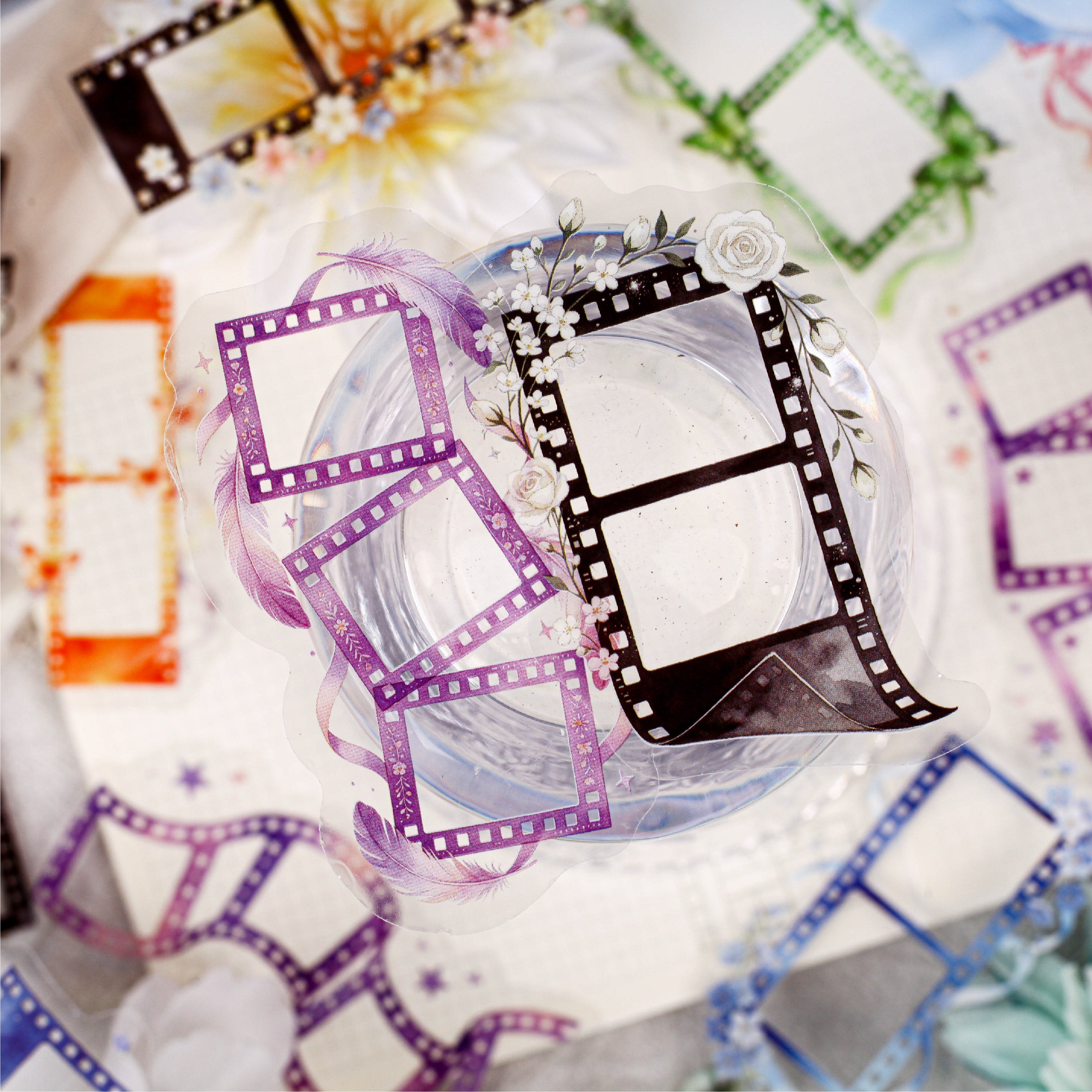 Film PET Stickers -20Pcs each pack