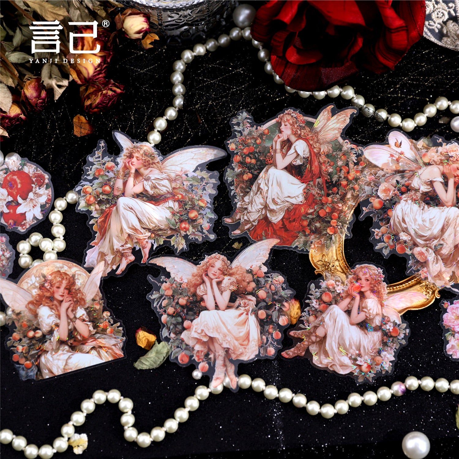 0412 Fairy country Series PET Sticker Book-10Pcs each pack