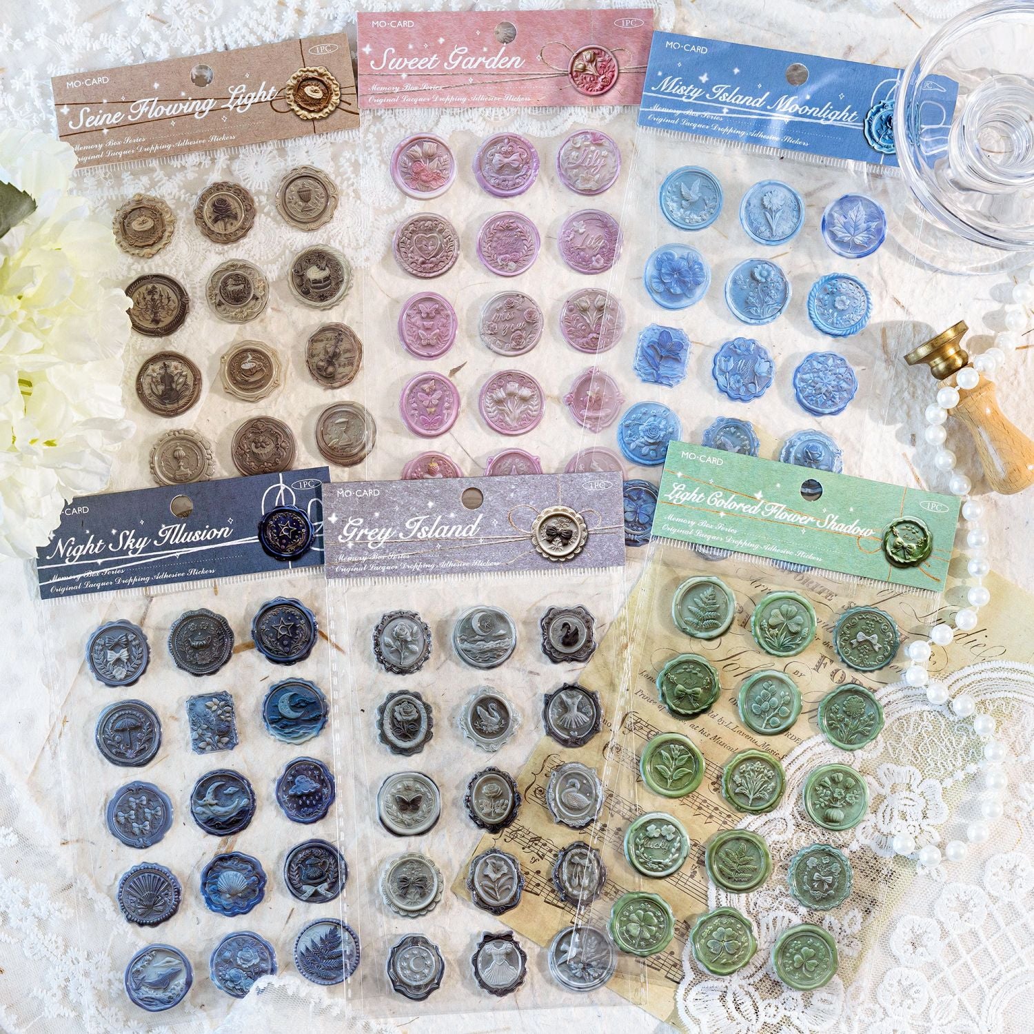 0327 Memory Box Series Sticker -1Pcs each pack