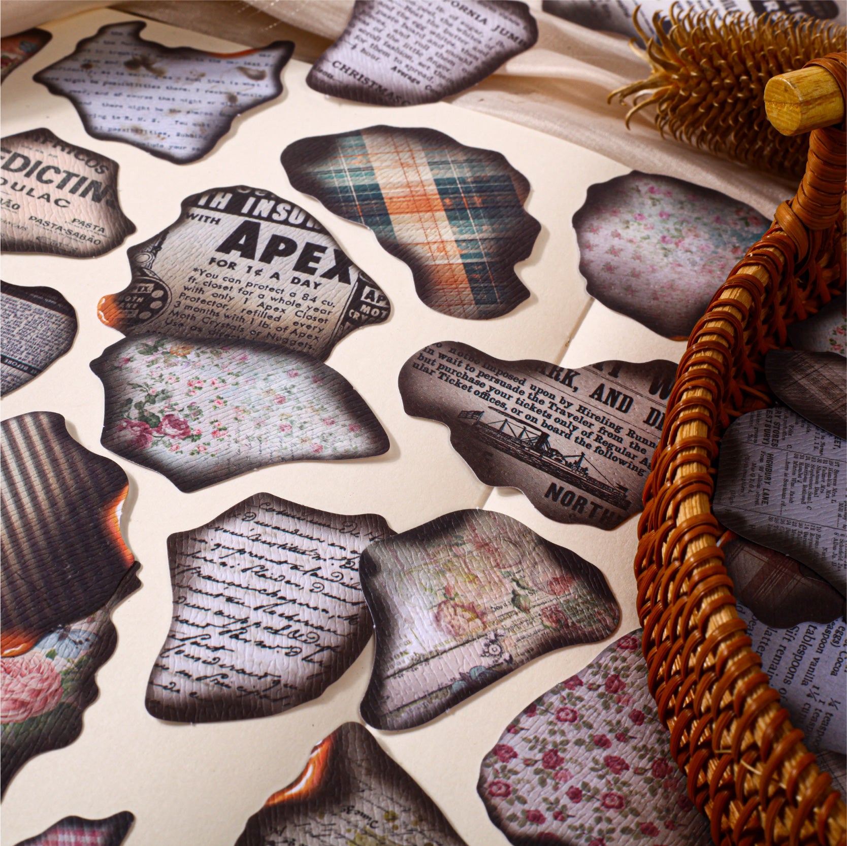 0926 The Language of Time Sticker -20Pcs each pack