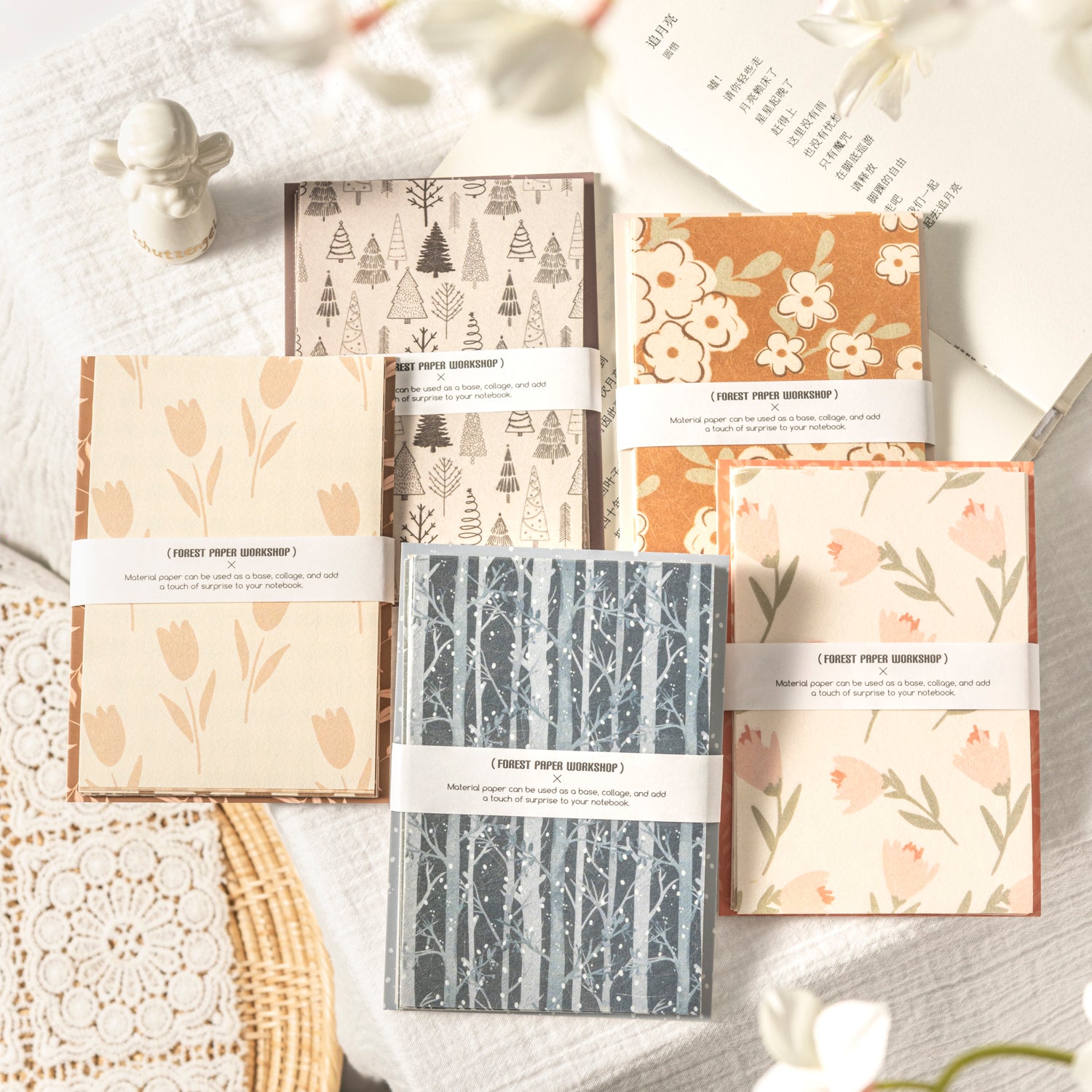 0510 Forest Paper Workshop Series Paper -20Pcs each pack