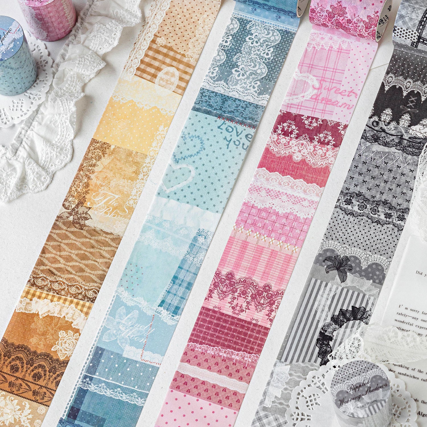 Lace Imprint Washi Tape (5cm x 2m)