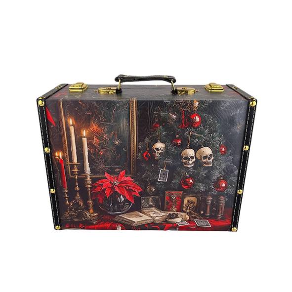 G171- Dark Christmas suitcase