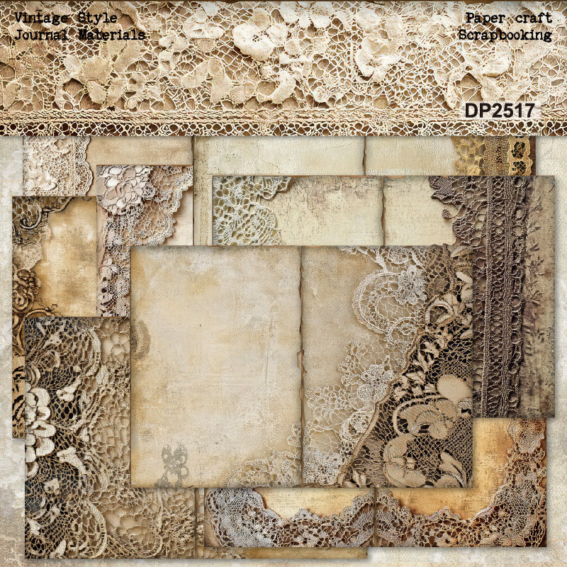 A5 background paper DP2517 -8Pcs each pack