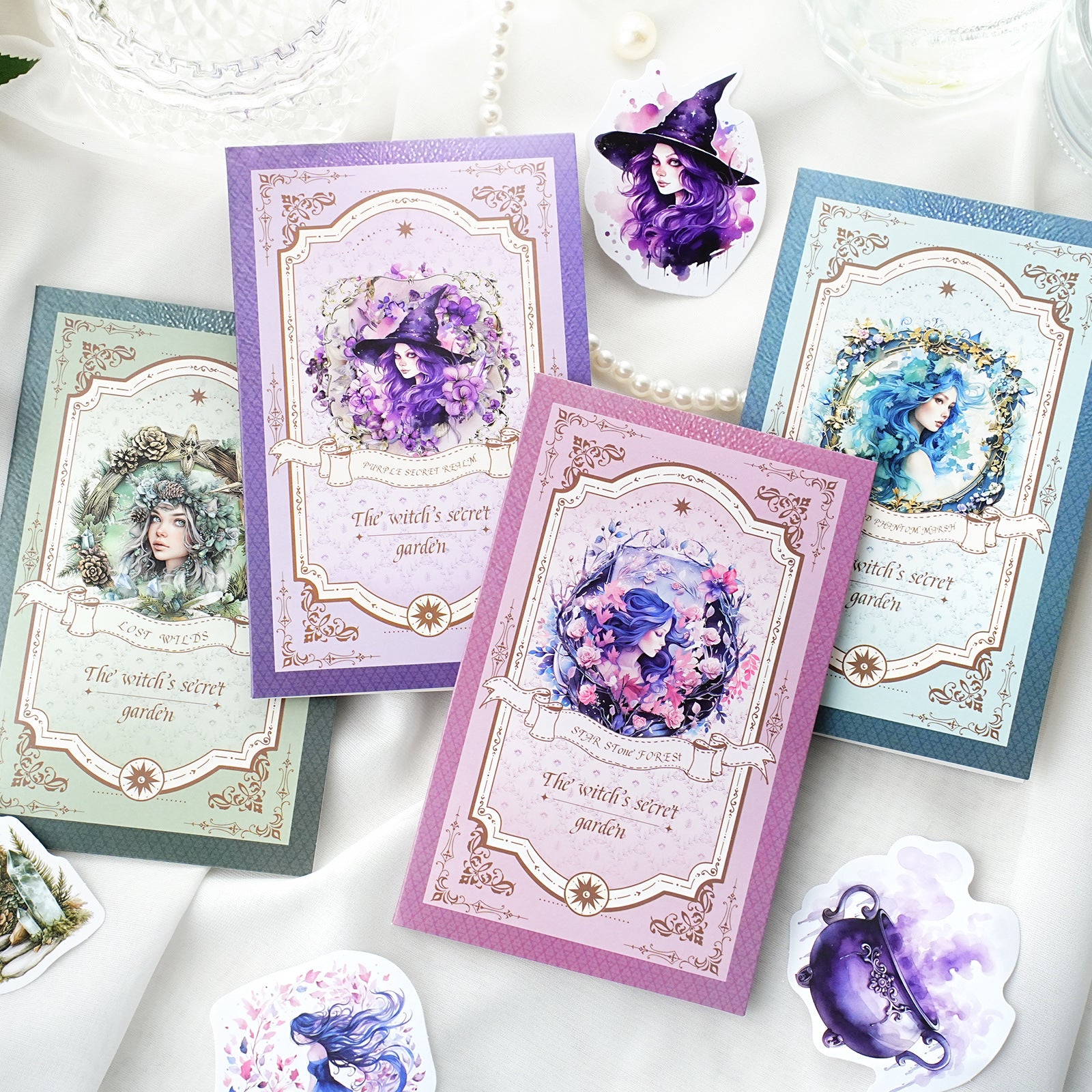 0320 The witchs secret garden Series Sticker -20Pcs each pack