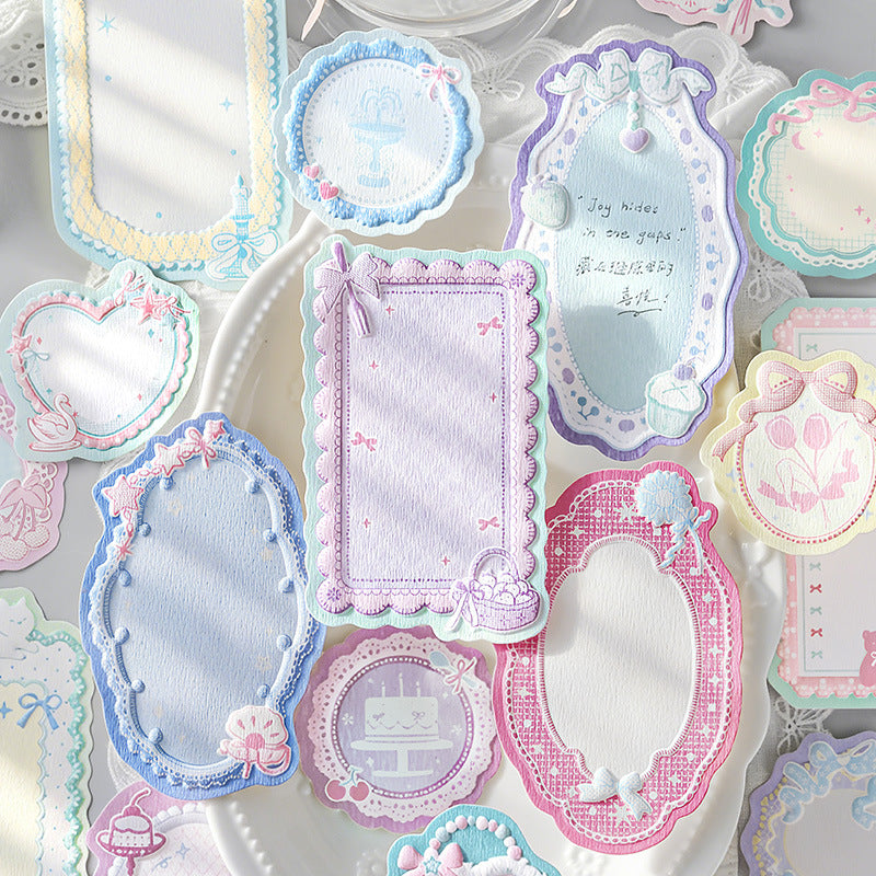 Lace Ode Memo Pad -25Pcs each pack