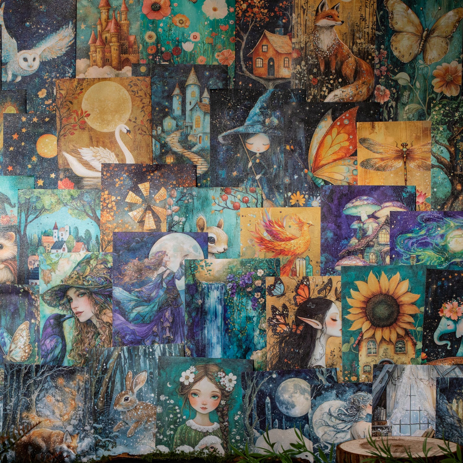 0618 Fairy tale Washi Sticker -10Pcs each pack